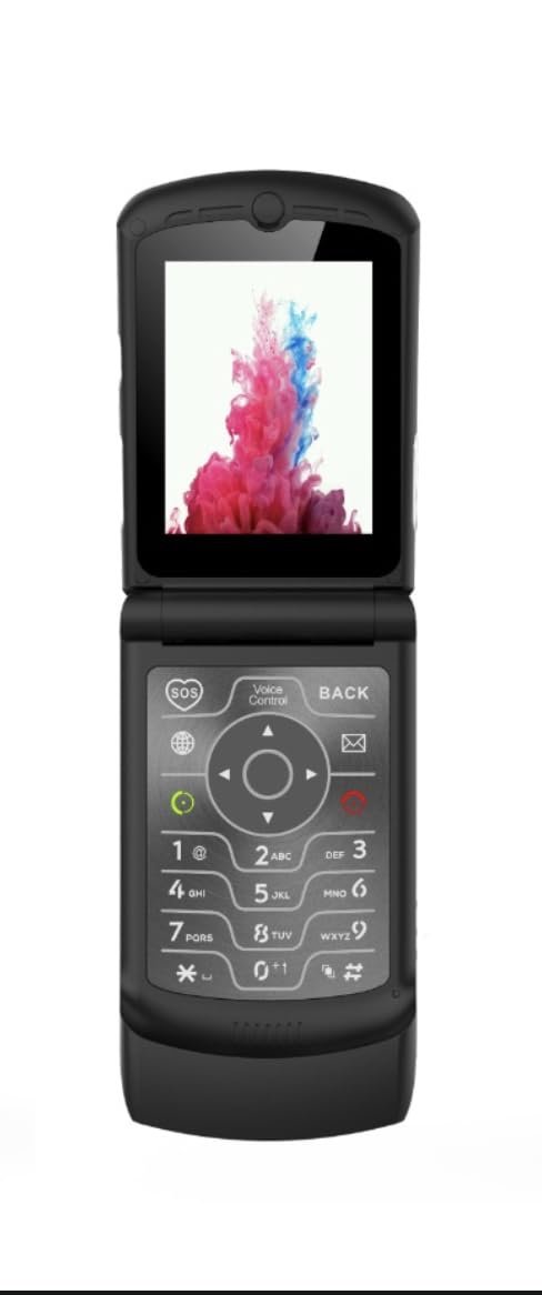 4G LTE Flip Phone, Android 11 Go, Dual Screens, 2GB RAM 16GB Storage F431948