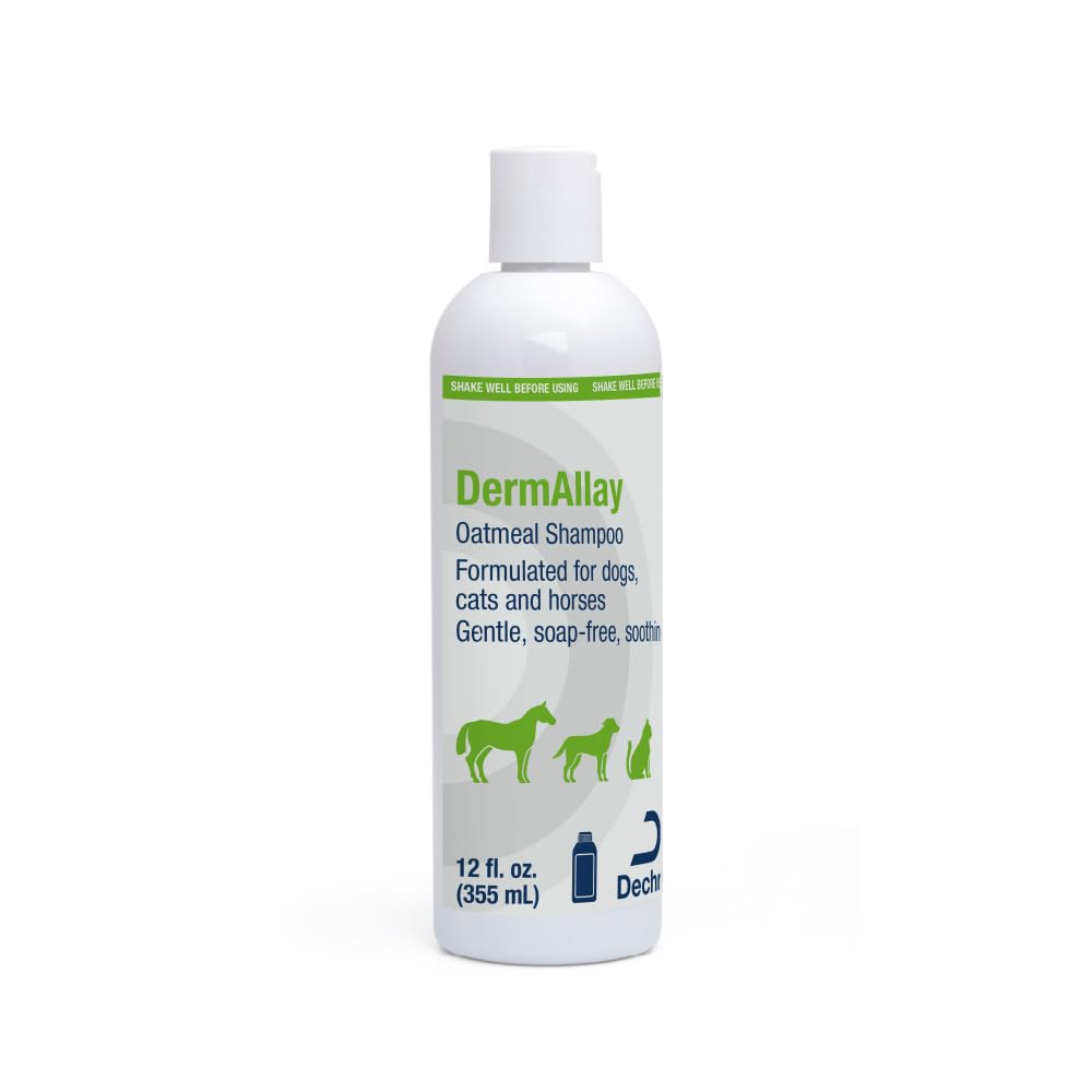 Oatmeal Shampoo for Dogs, Cats and Horses, 12 Fl Oz F6343