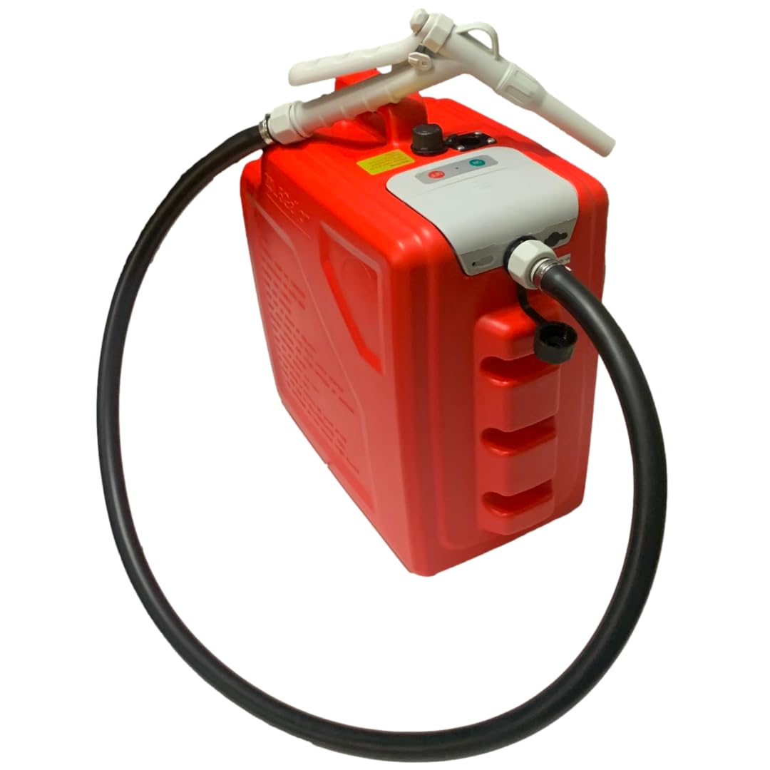 Fuel Transfer Pump with 5-Gallon Gas Can R7567