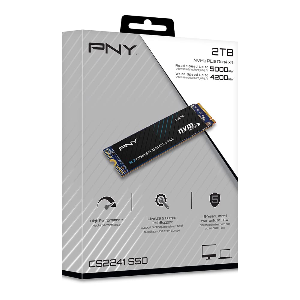 2TB PCIe Gen4 x4 NVMe M.2 2280 Internal SSD N295275