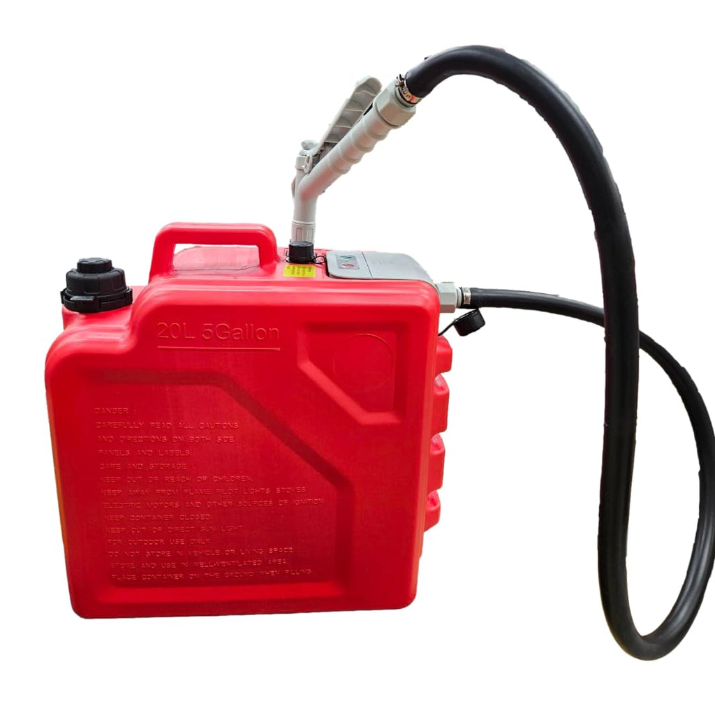 Fuel Transfer Pump with 5-Gallon Gas Can R7567