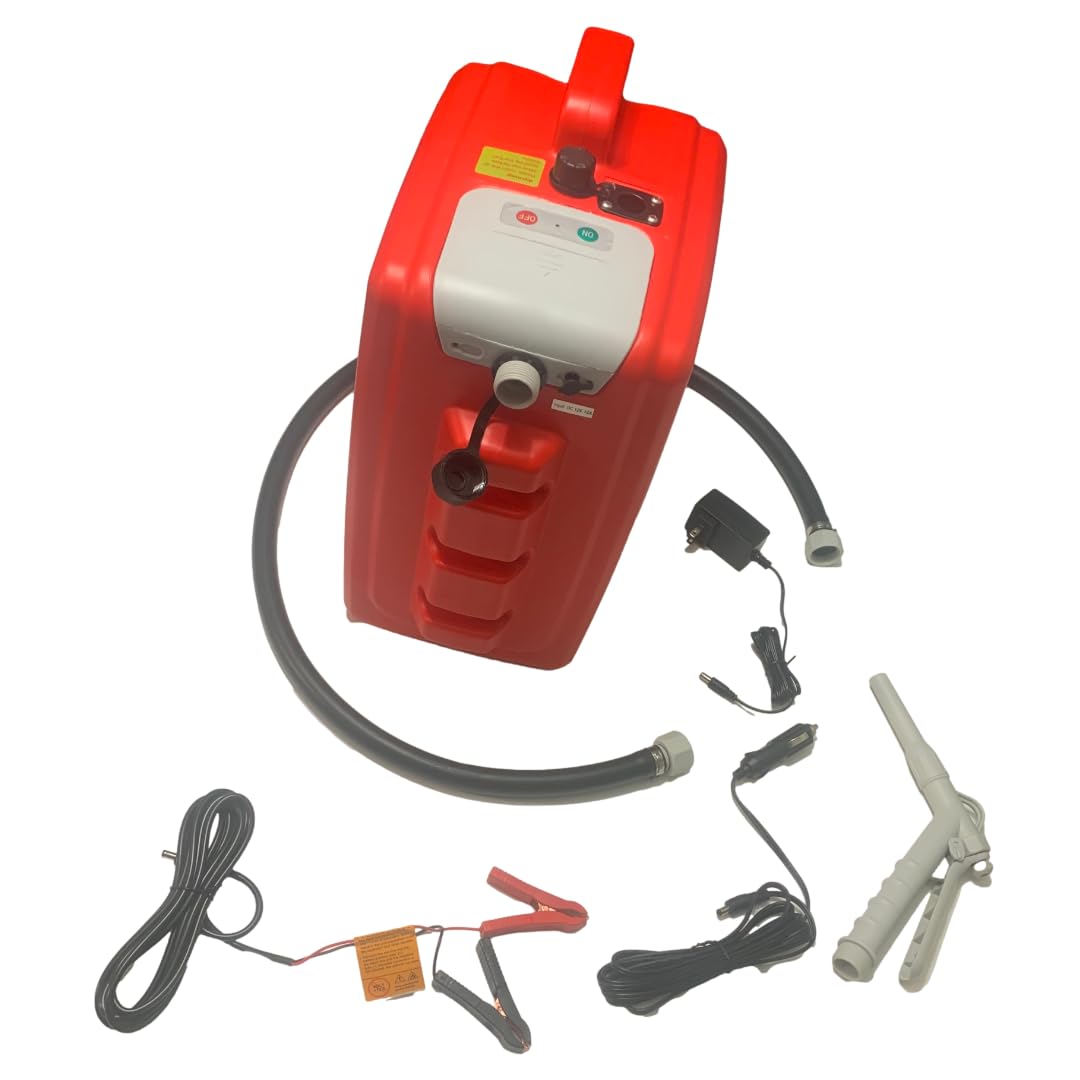 Fuel Transfer Pump with 5-Gallon Gas Can R7567