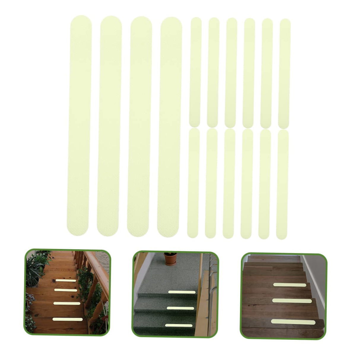 72pcs Reflective Non-Skid Stair Treads Y33018