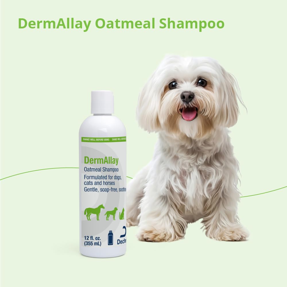 Oatmeal Shampoo for Dogs, Cats and Horses, 12 Fl Oz F6343