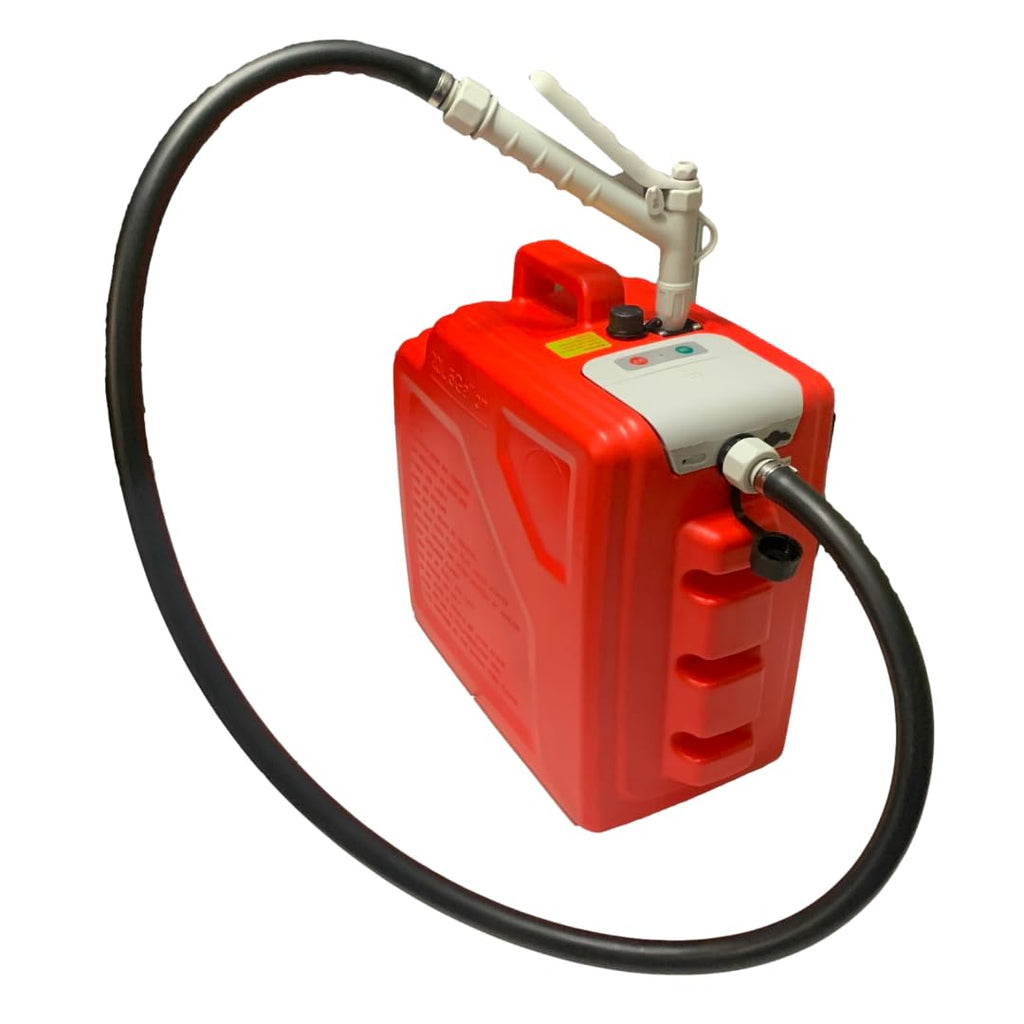 Fuel Transfer Pump with 5-Gallon Gas Can R7567