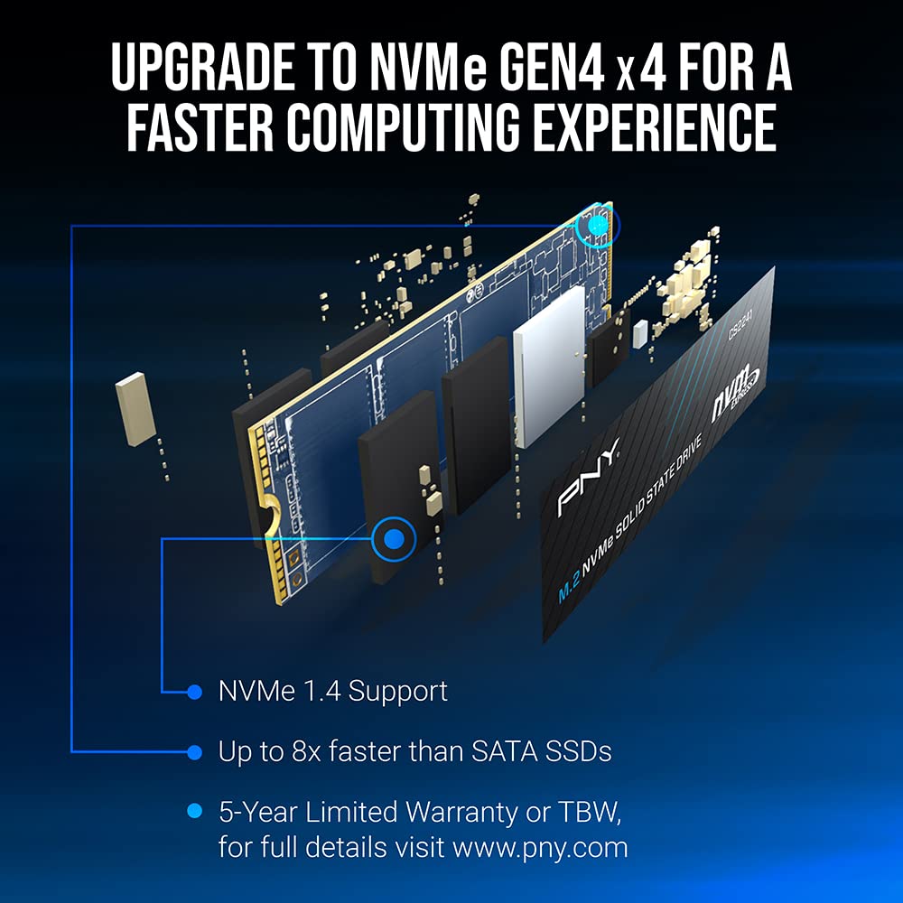 2TB PCIe Gen4 x4 NVMe M.2 2280 Internal SSD N295275