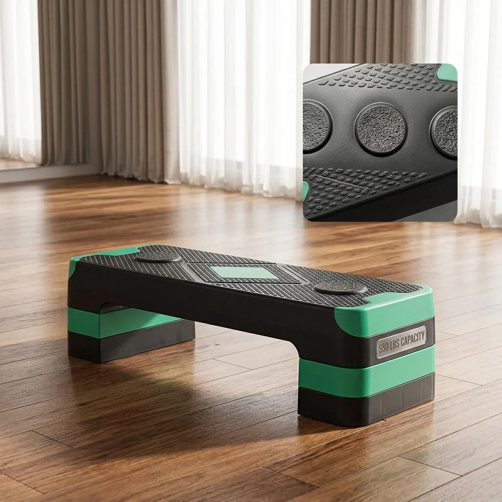 Adjustable Non-Slip Aerobic Step Platform T25519