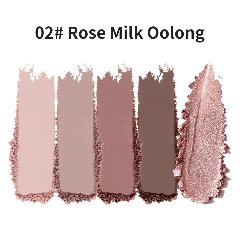 Pink Brown Neutral Matte Eyeshadow Palette O807135