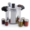 22-Quart Aluminum Pressure Canner with Racks T39079