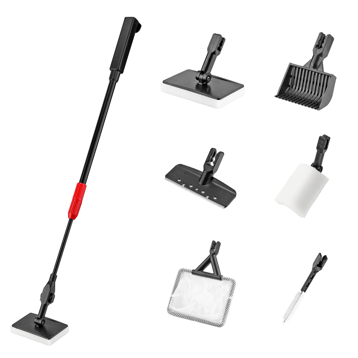 6 in 1 Aquarium Cleaning Tool Algae Scraper I74136