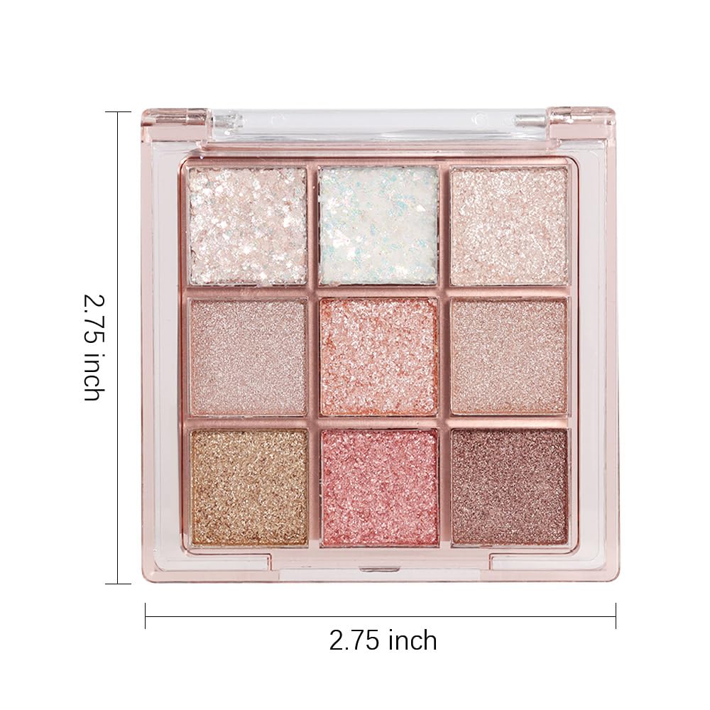 Pink Glitter Eyeshadow Palette Q2324