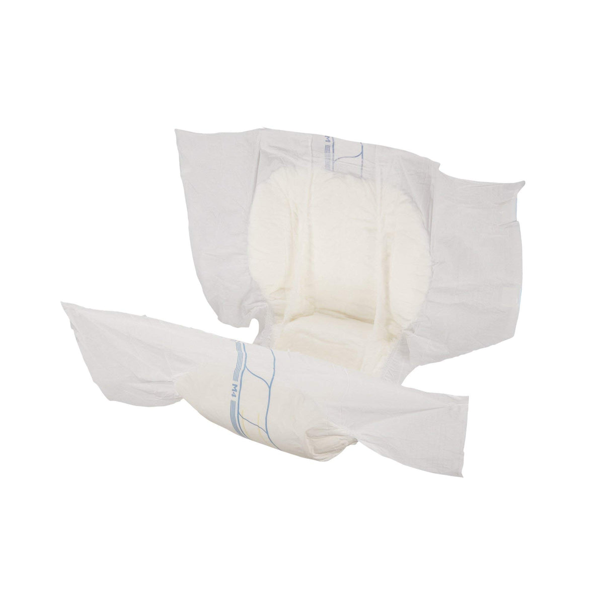 Plastic-Backed Briefs Medium 42 Count X5068