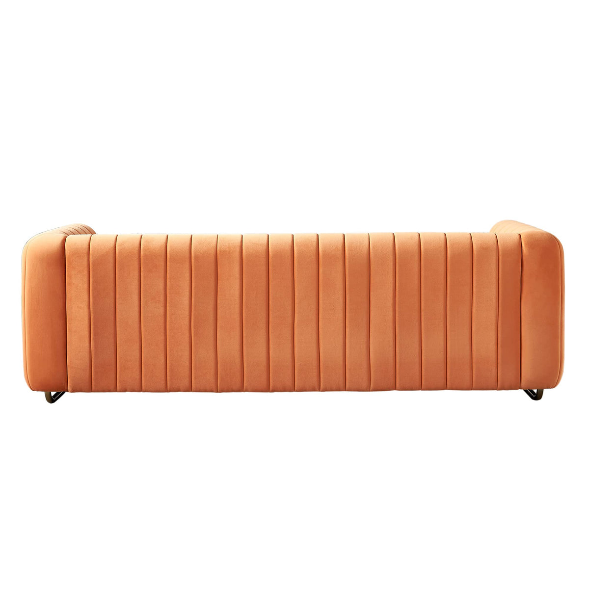 Tufted Velvet Sofa with Golden Metal Legs P48012