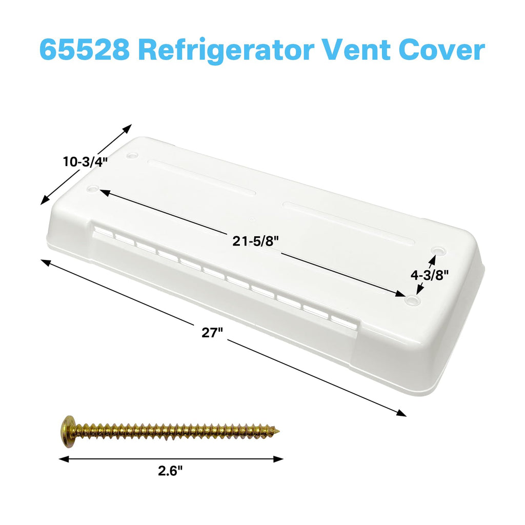 RV Refrigerator Vent Cover Replacement D813286