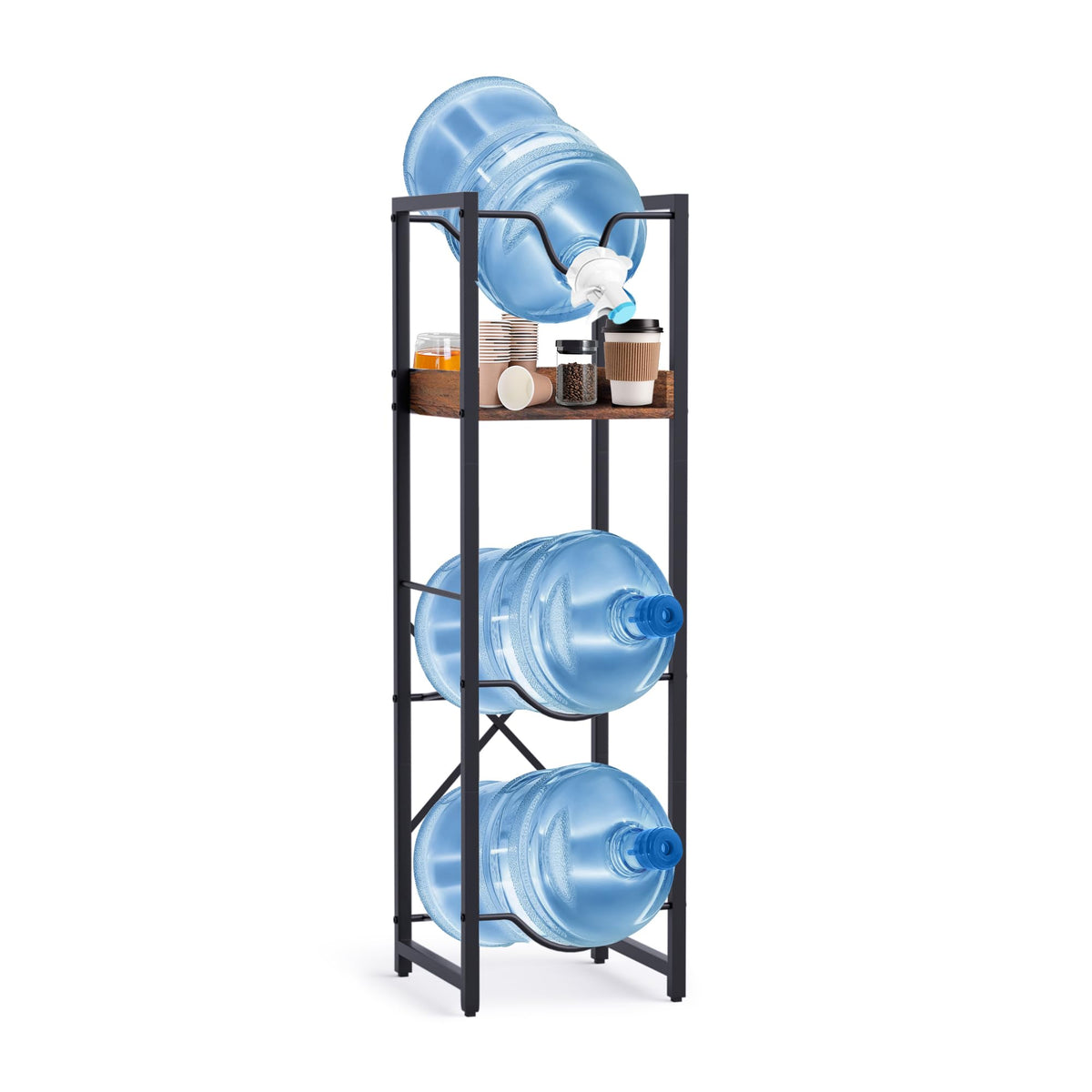 5 Gallon Water Bottle Jug Holder with Dispenser Valve O59830