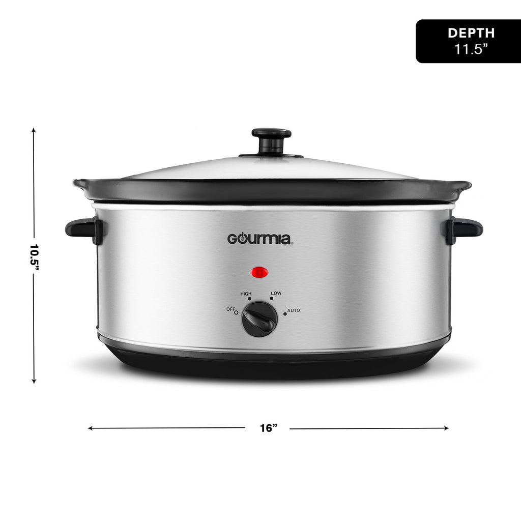7 Qt Stainless Steel Slow Cooker H994624