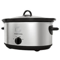 7-Quart Oval Stainless-Steel Slow Cooker Q27838