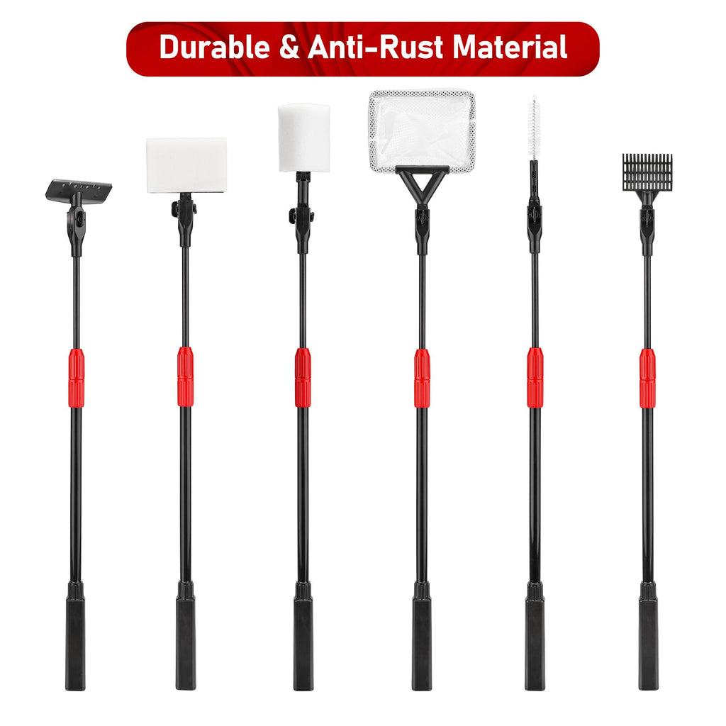 6 in 1 Aquarium Cleaning Tool Algae Scraper I74136