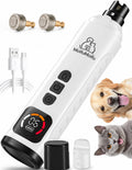 Quiet 6-Speed Electric Pet Nail Grinder Y589046