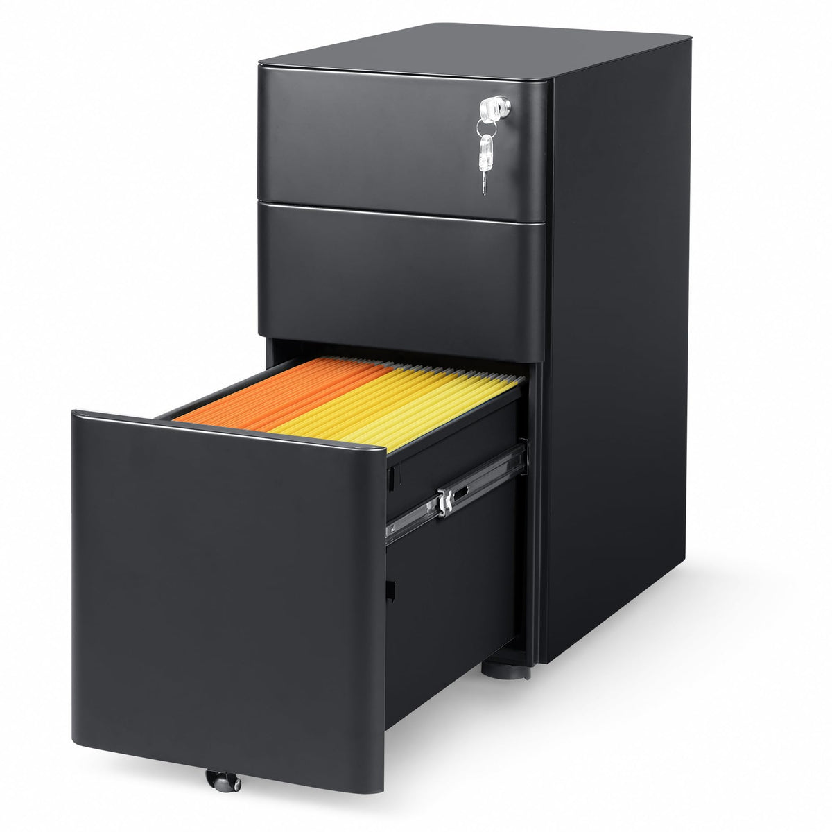 3 Drawer Mobile File Cabinet M6177