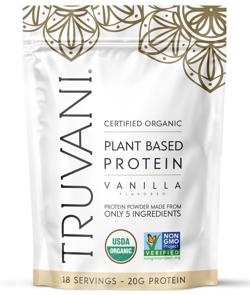 Organic Plant Based Protein Powder Vanilla 18 Servings L3383