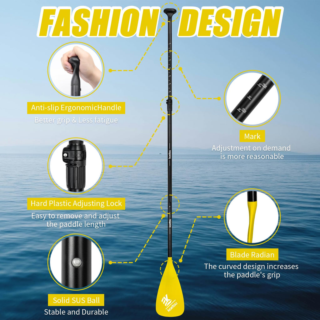 Adjustable 2-in-1 SUP & Canoe Paddle K796539