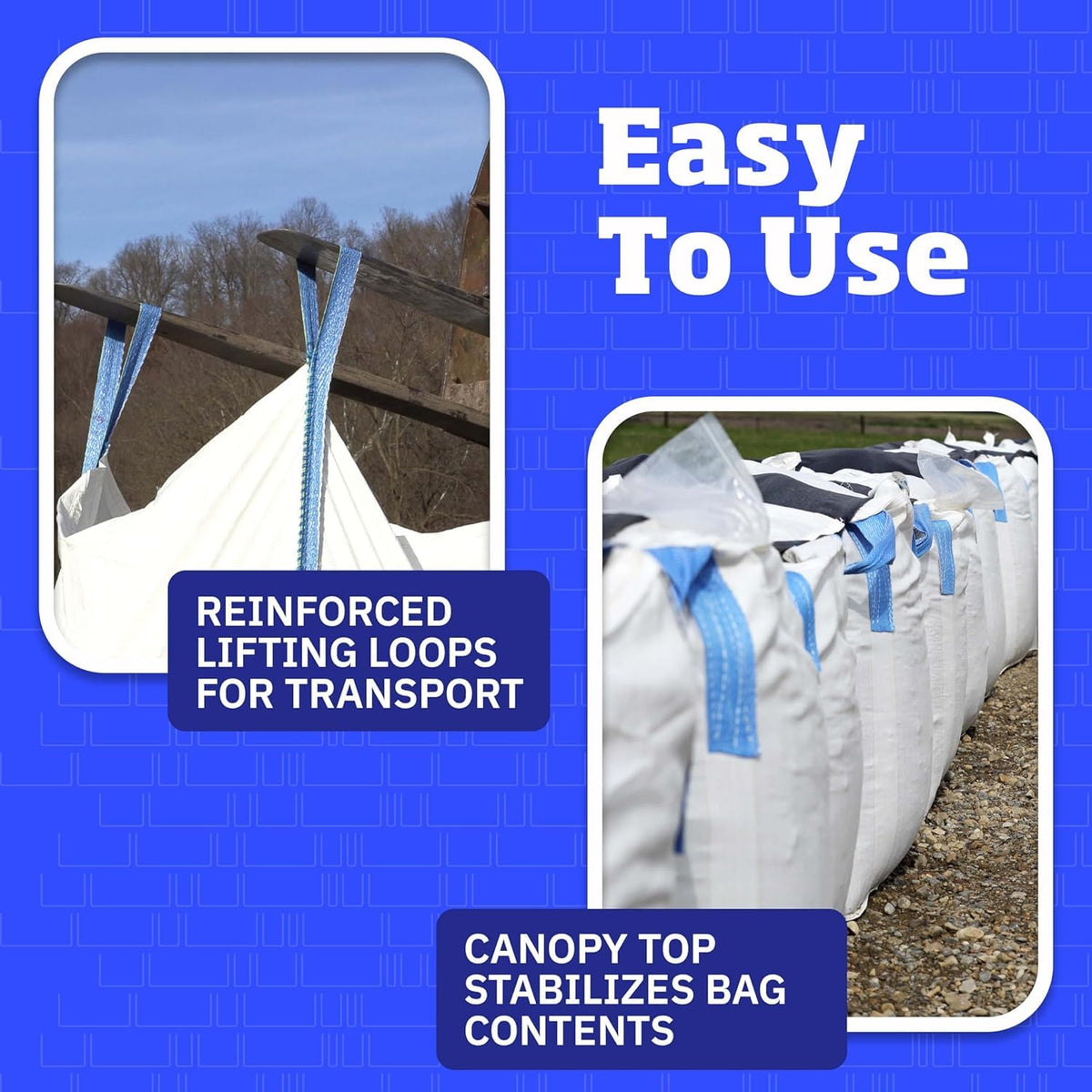 Heavy Duty 200 Gallon Bulk Bags K570712