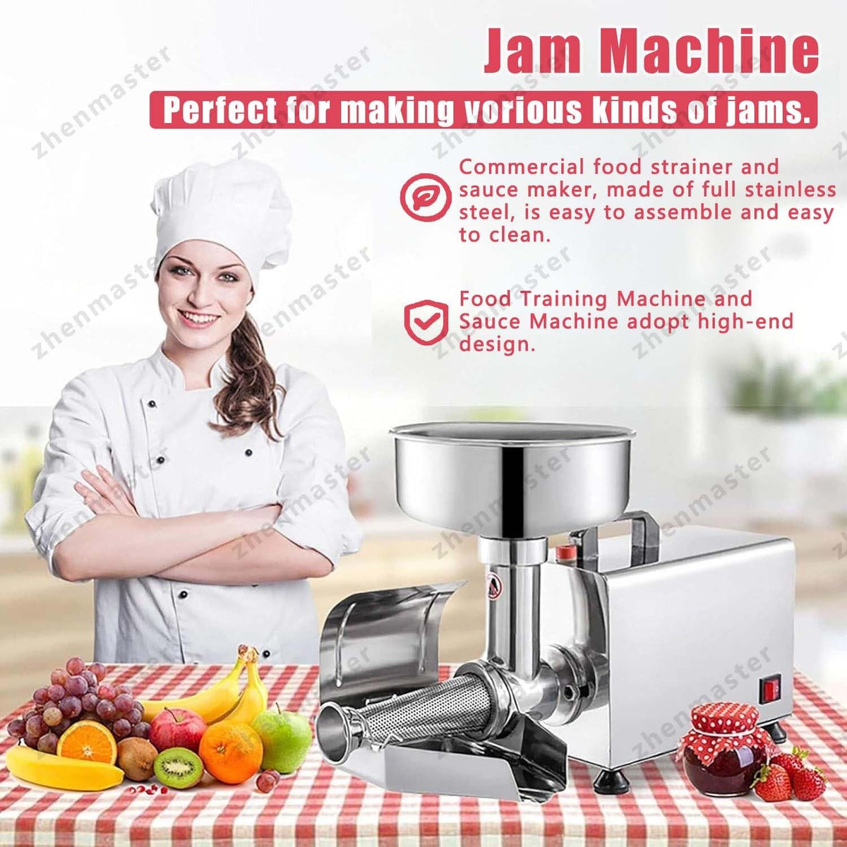 Electric Juicer 450W Stainless Steel C757
