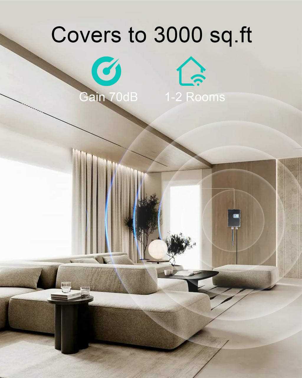Cell Phone Signal Booster for 5G 4G LTE C53423