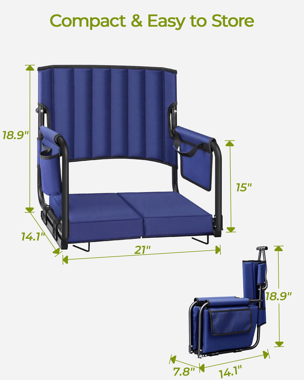 Stadium Seats with Back Support H64585