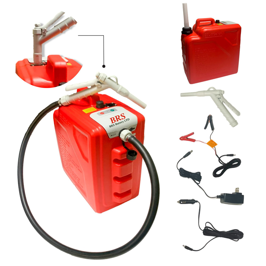 Fuel Transfer Pump with 5-Gallon Gas Can R7567