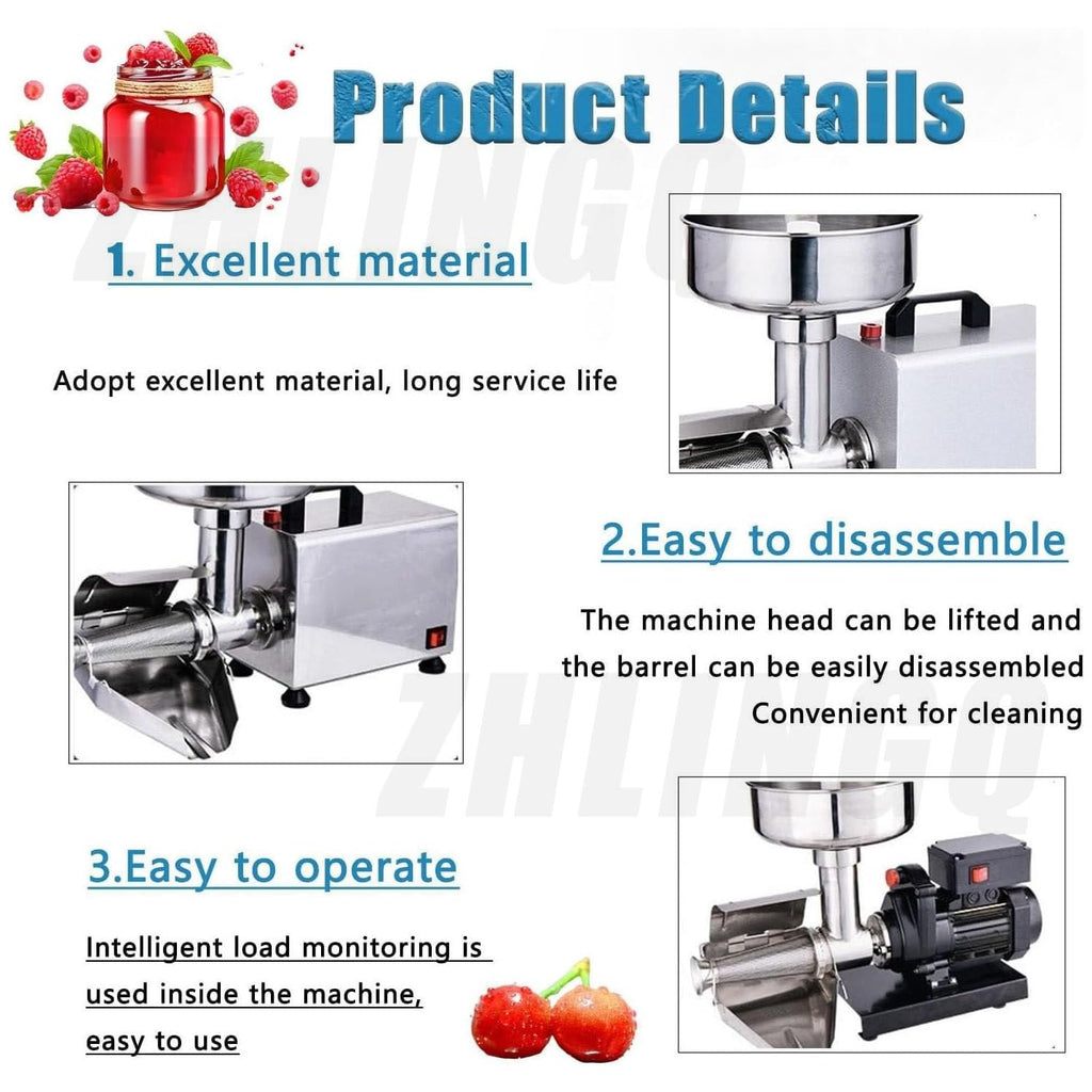 Electric Tomato Strainer Sauce Making Machine C704995