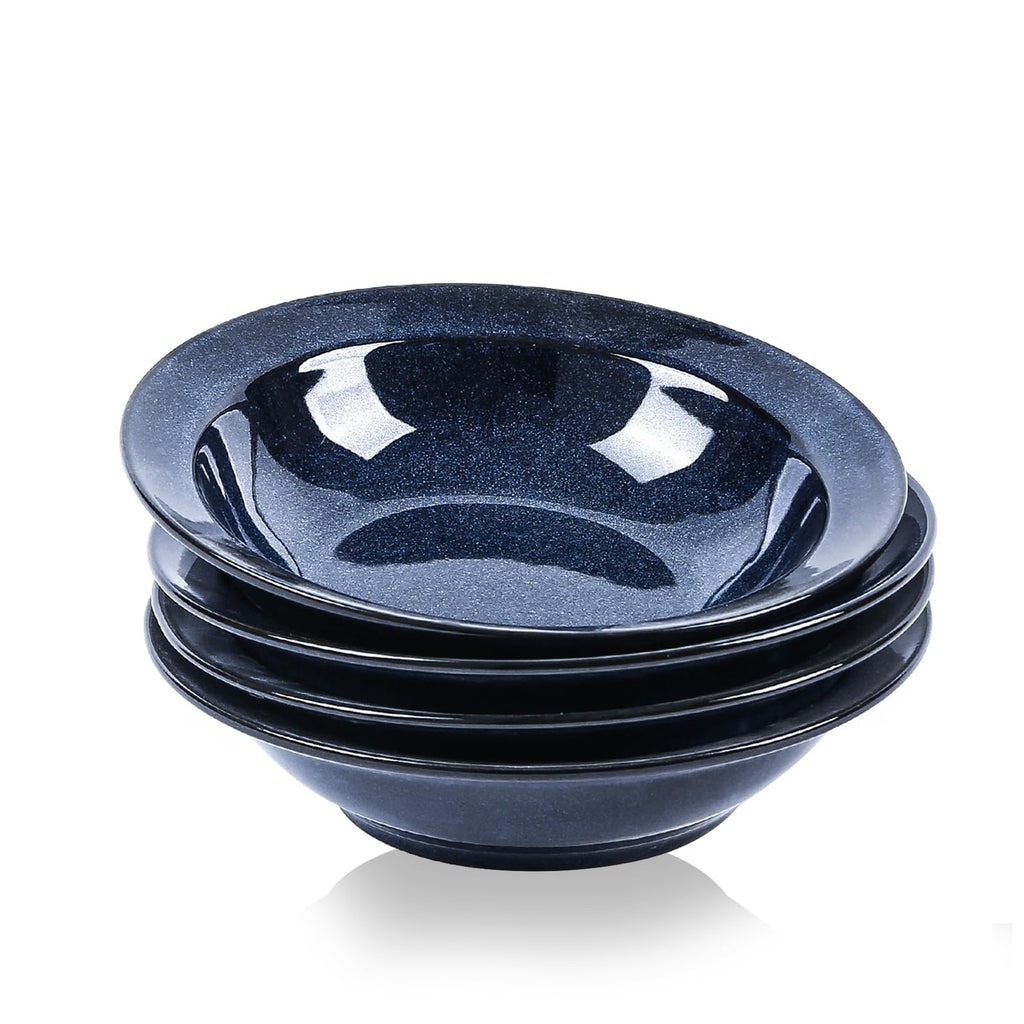 Blue 27oz Ceramic Soup Bowls Set of 4 A434491