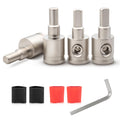 0 Gauge to 4 Gauge Amp Input Reducer 4PCS Brass Wire Terminal Connectors J493