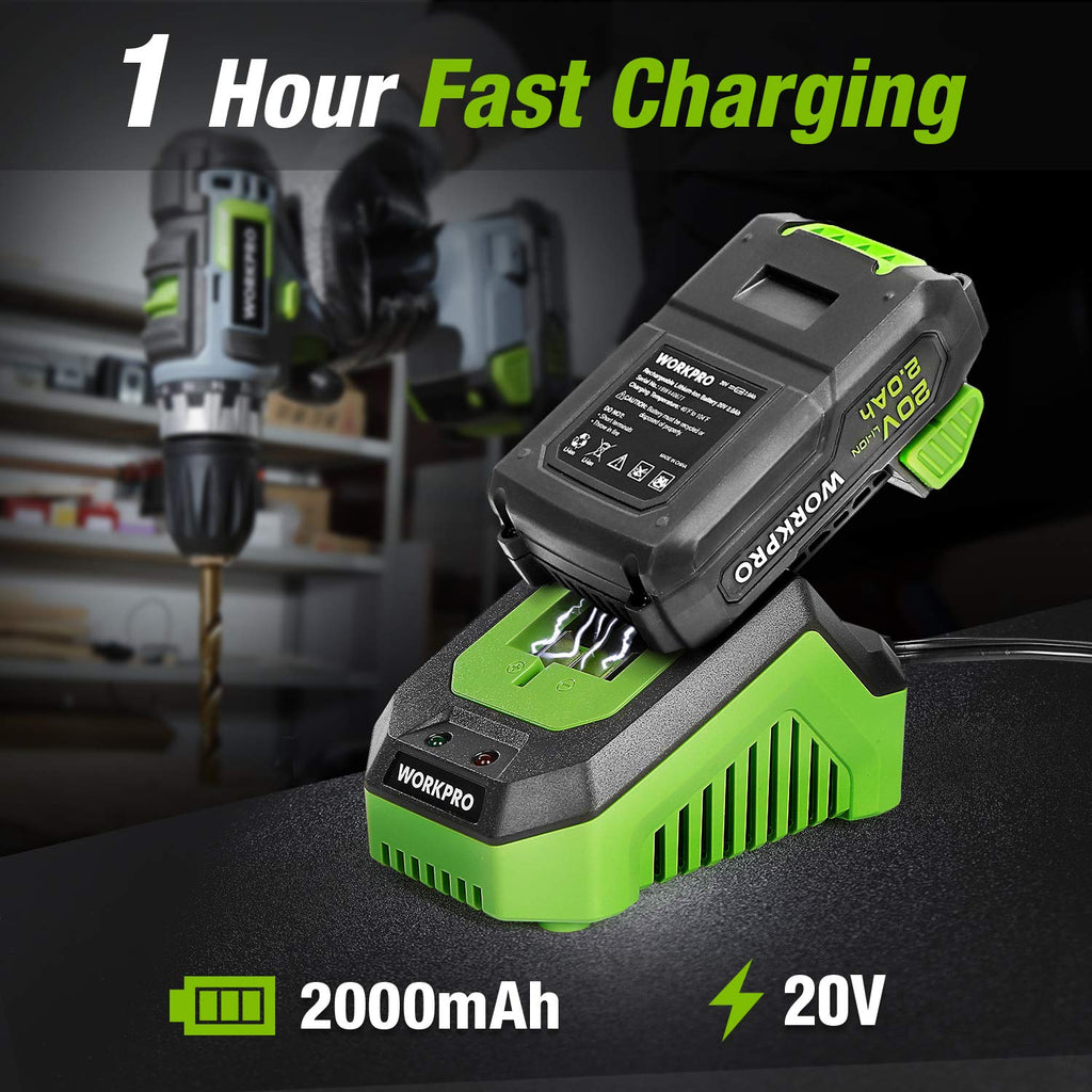 20V 2.0Ah Lithium-ion Battery Pack O7179