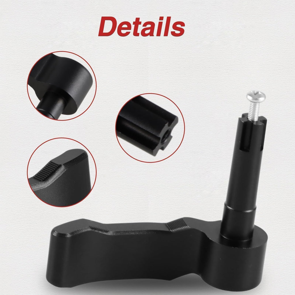 Black Aluminum Thumb Throttle Control Lever O76587