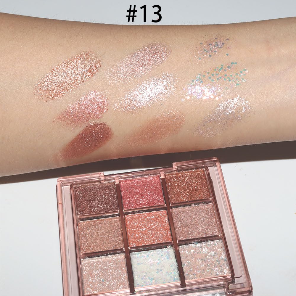 Pink Glitter Eyeshadow Palette Q2324