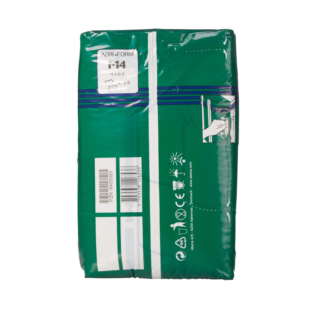 Plastic-Backed Briefs Medium 42 Count X5068
