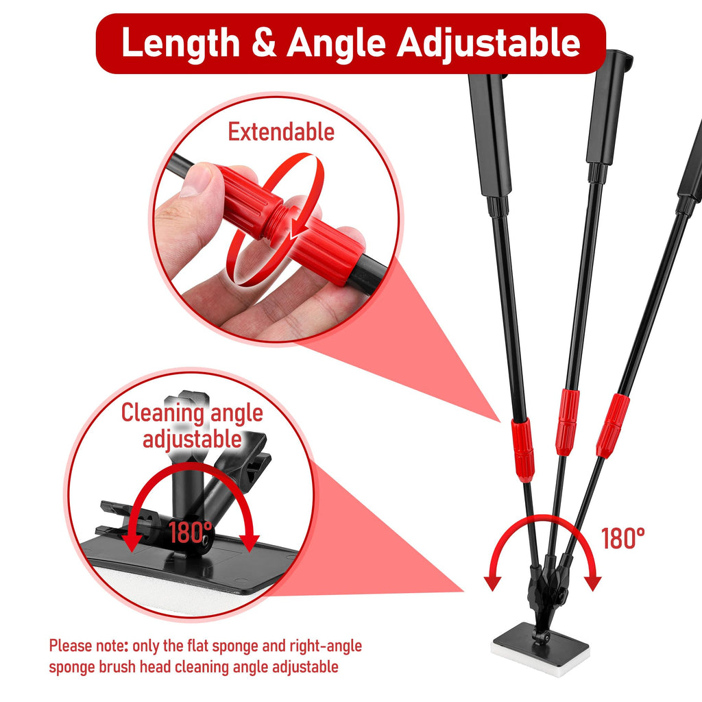 6 in 1 Aquarium Cleaning Tool Algae Scraper I74136