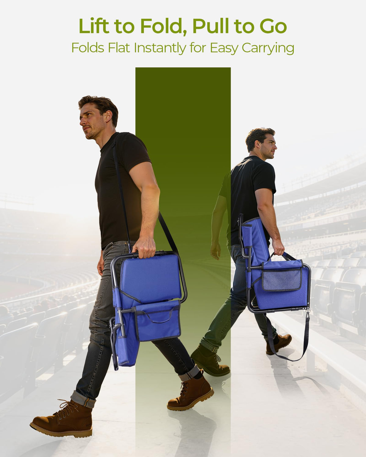 Stadium Seats with Back Support H64585