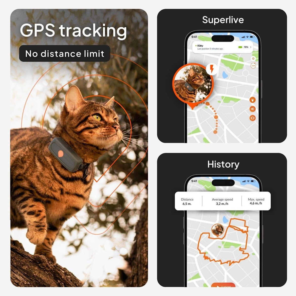 Mini GPS Cat Collar K756073