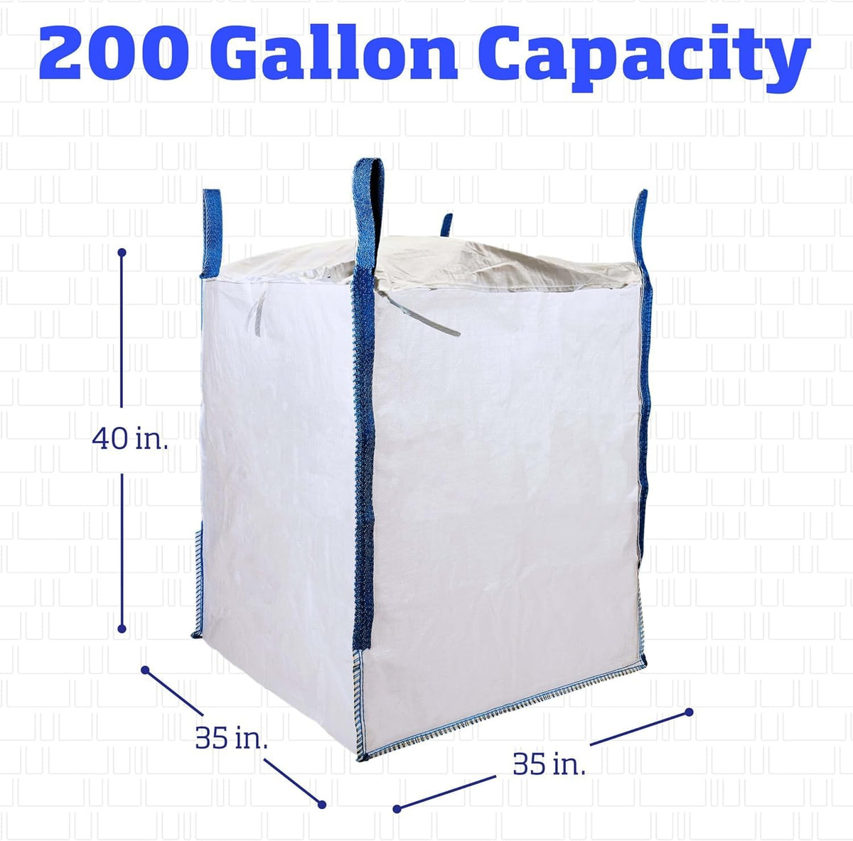 Heavy Duty 200 Gallon Bulk Bags K570712