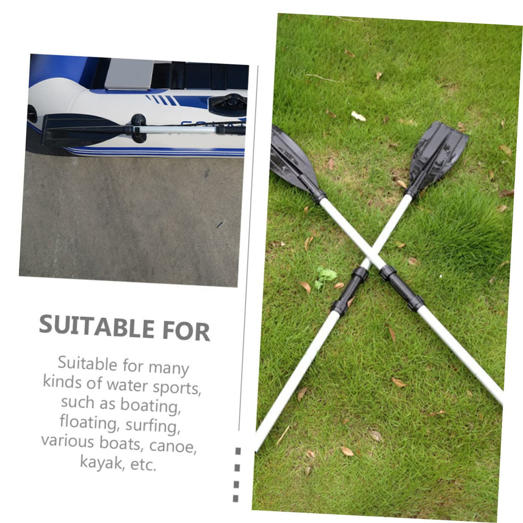 2pcs Aluminum Alloy Telescopic Kayak Paddles A8686