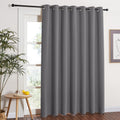 Grey Blackout Curtains 84 inch 1 Panel O73215
