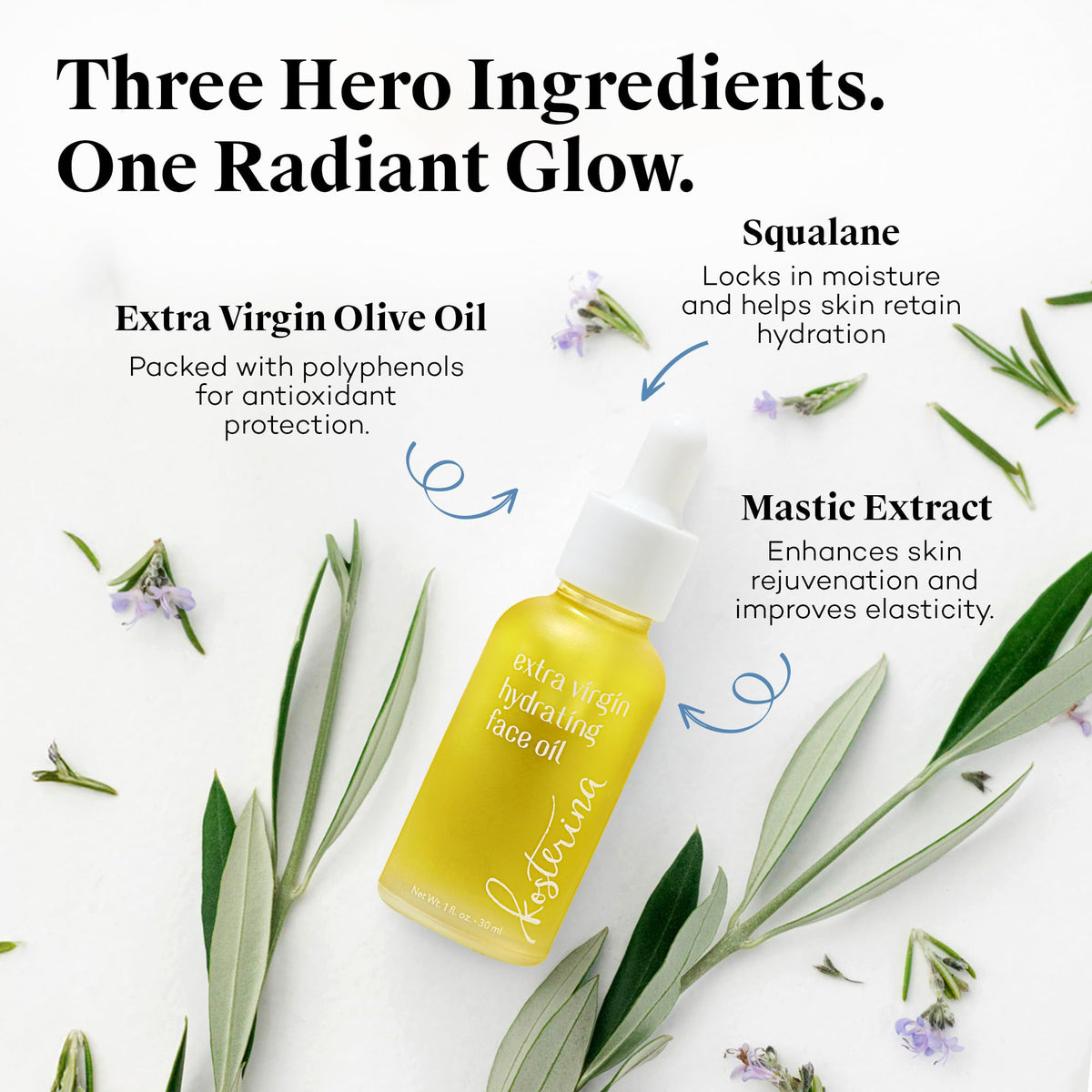 Extra Virgin Hydrating Face Oil 1 oz B89302
