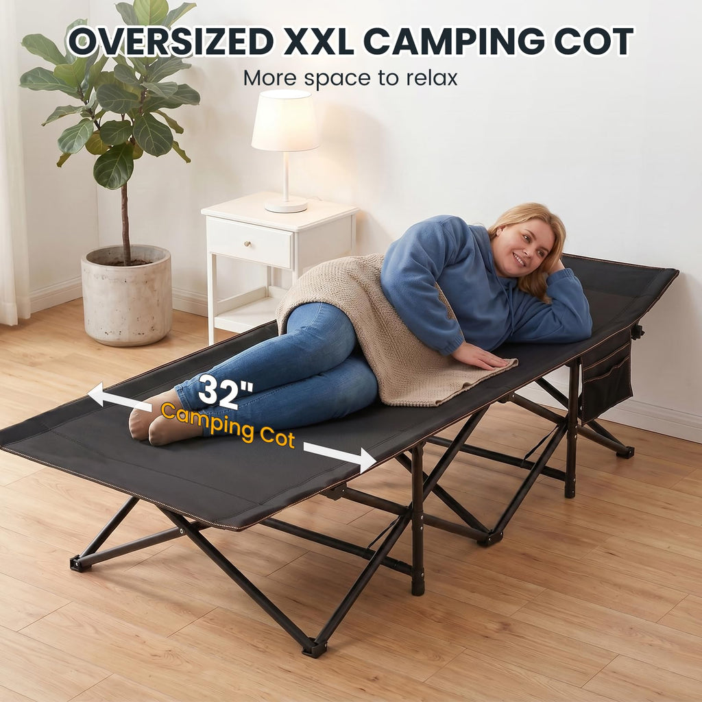 Oversized XXL Folding Camping Cot O466849