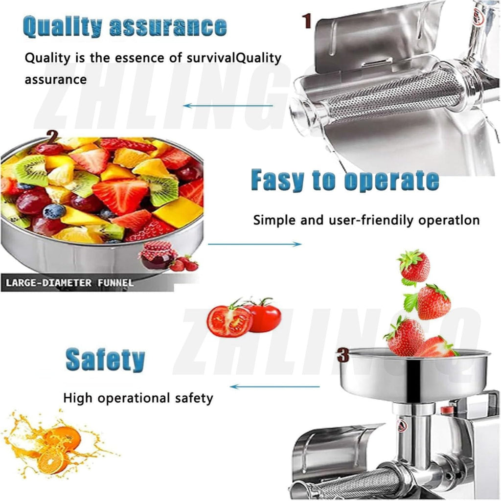 Electric Tomato Strainer Sauce Making Machine C704995