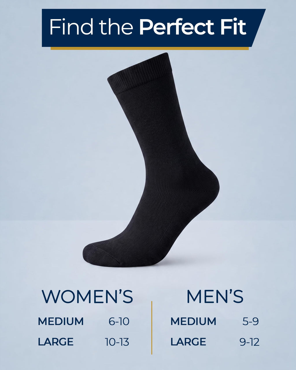 Bamboo Viscose Crew Dress Socks Women 4 Pairs E857133