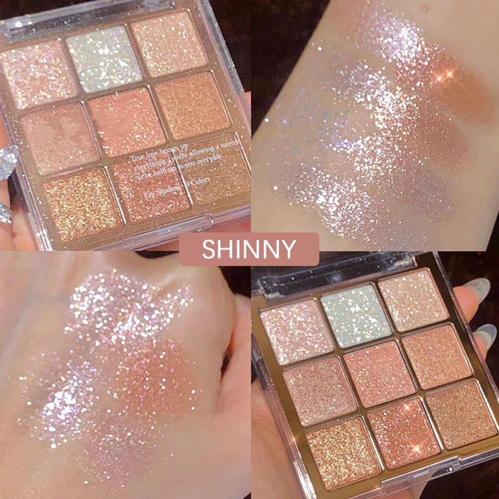 Pink Glitter Eyeshadow Palette Q2324