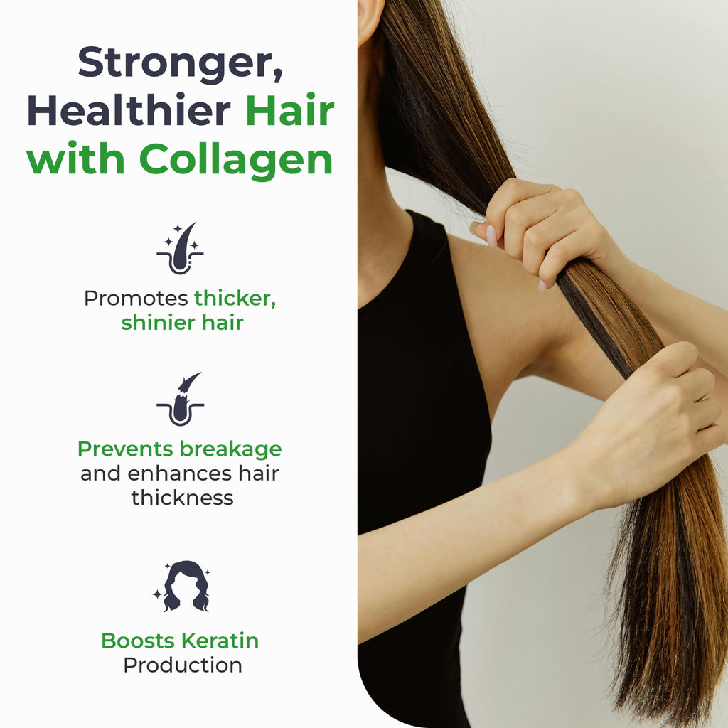 Hydrolyzed Bovine Collagen Peptides Powder with Vitamin C, Hyaluronic Acid, Zinc & B3 H2685